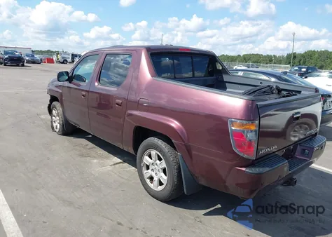 2007 Honda Ridgeline Rtl from USA, damaged, VIN 2HJYK165X7H537918